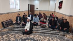برگزاری مراسم زیارت عاشورا در حسینیه حضرت ثارالله شهرداری کردکوی